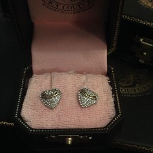 Authentic Juicy Couture earrings