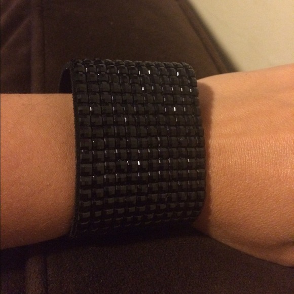 🎉Flash Sale🎉Black stone cuff bracelet