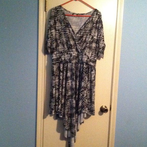 Black and white print Dress