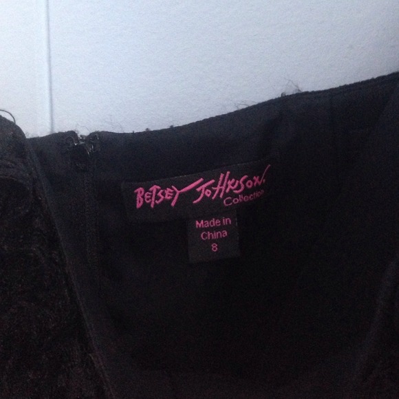 Black Betsey Johnson Dress - Picture 3 of 3