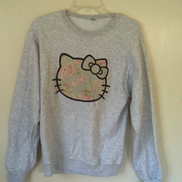 Hello Kitty Floral Sweater