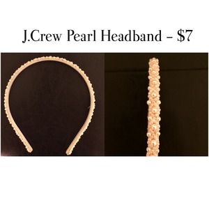 J.Crew Pearl Headband