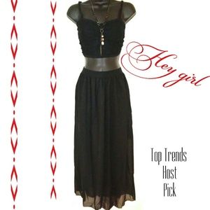 RESERVED *FLASH SALE* GORG Chiffon Skirt