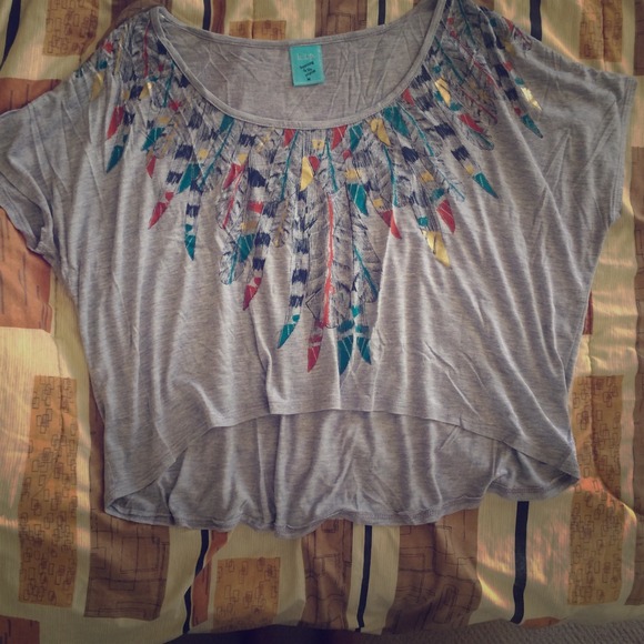 flowy tribal top