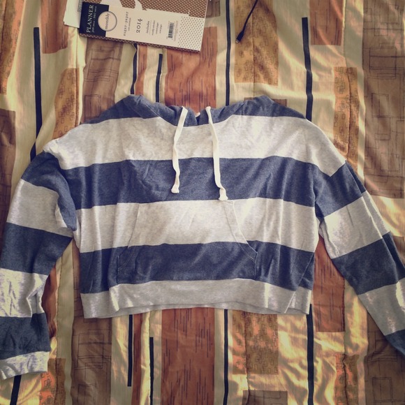 F21 cropped sweater