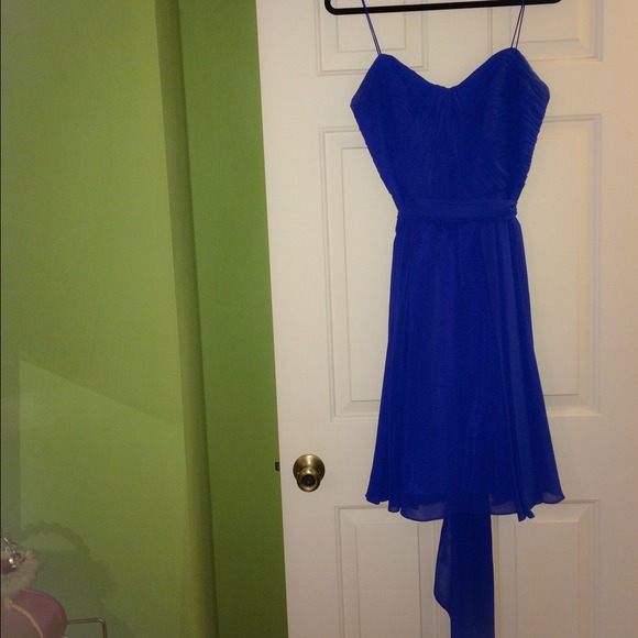 RALPH LAUREN COBALT BLUE COCKTAIL DRESS