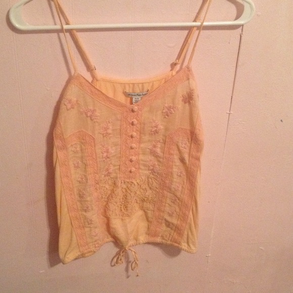 American eagle orangish tank
