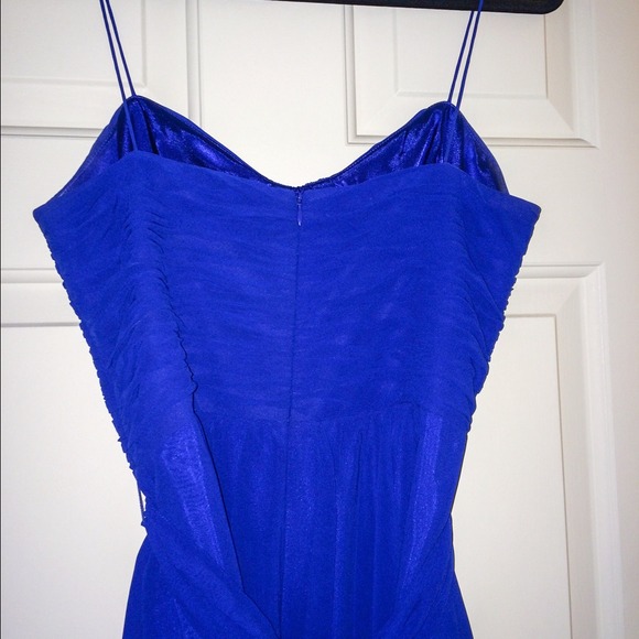 SOLD EXTRA PICS for R.LAUREN COBALT COCKTAIL DRESS