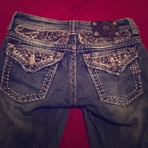 Miss Me Diamond Butt Jeans