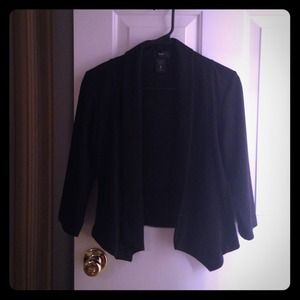 Black cotton Blazer Like Cardigan 😍