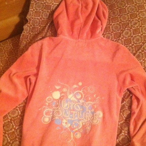 Juicy Couture velour zip hoodie