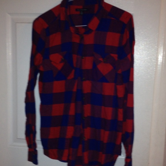 Red/Blue Plaid by American Eagle Outfitters