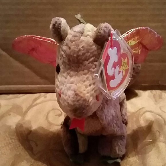 TY BEANIE BABY DRAGON SCORCH 1998 - Picture 2 of 3