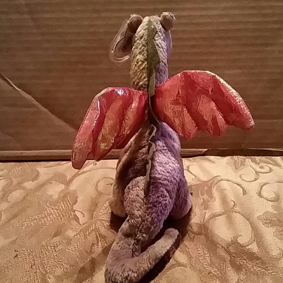 TY BEANIE BABY DRAGON SCORCH 1998 - Picture 3 of 3
