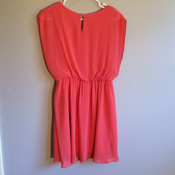 ❌Bundled❌ Nordstrom's Coral Dress - Picture 2 of 4