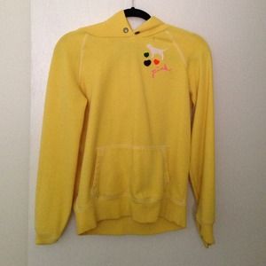 Victoria's Secret Sweaters - Yellow VS Pink hoodie Victoria's Secret Sweaters - Yellow VS Pink hoodie