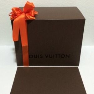 Authentic louis vuitton large box