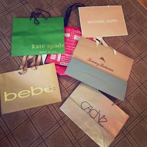 Designer shopping bag bundle