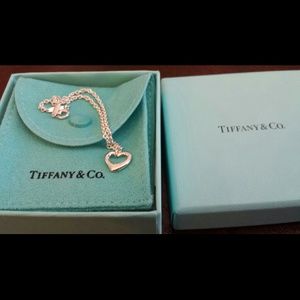100% Authentic Tiffany Open Heart Bracelet