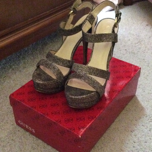 Guess Sequin Heels