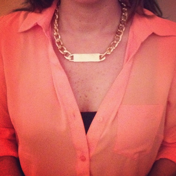 Chunky Chain ID necklace - Picture 2 of 3