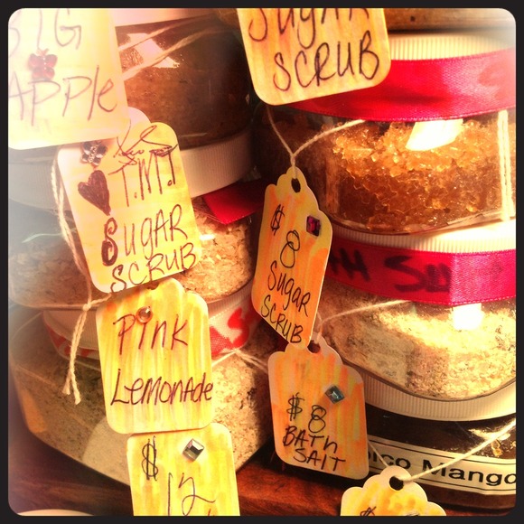 Handmade Sugar scrub& Bath salts