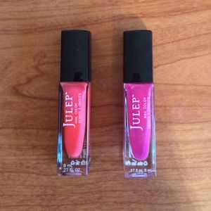 TWO JULEP NAIL POLISHES