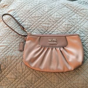 Coach large wristlet