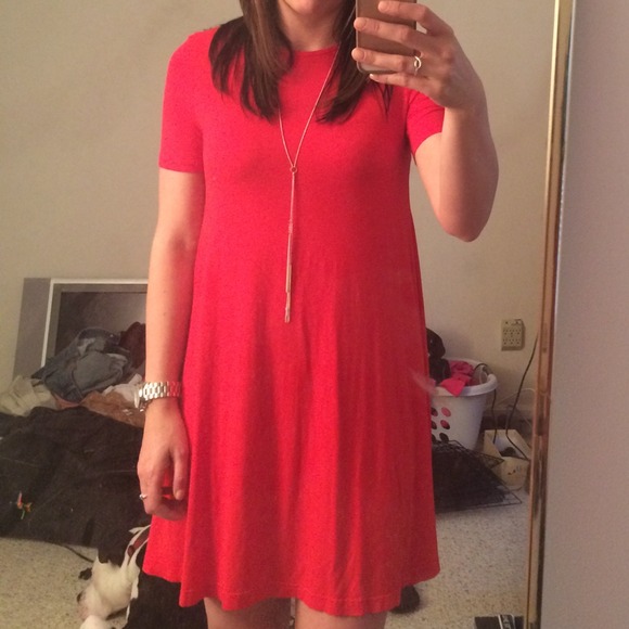 Asos short sleeve swing dress