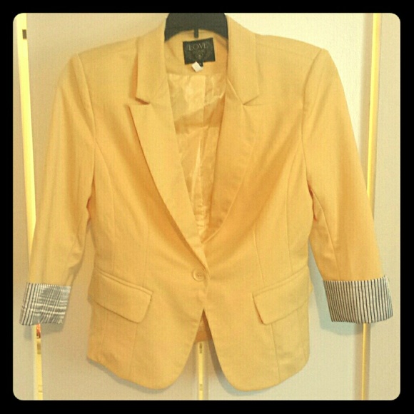 Yellow Blazer