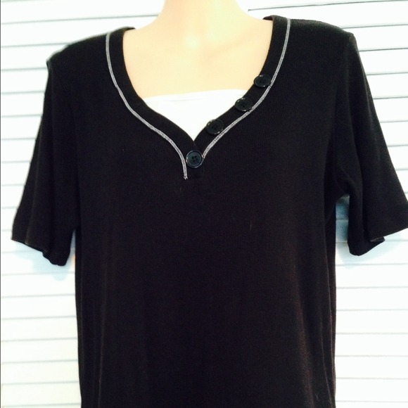 Black & white  tee