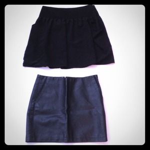 Urban Outfitters Black Skirt Bundle
