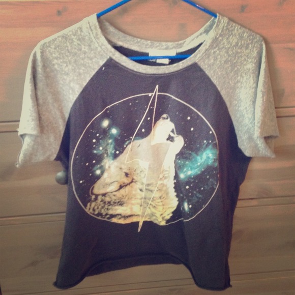 Forever 21 Wolf Top