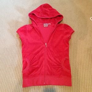 Cherry Red Juicy Couture hoodie