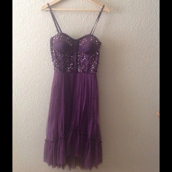 πHOST PICKπFree People purple slip dress - Picture 3 of 4
