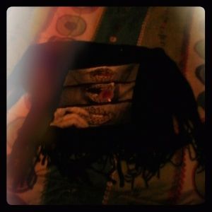 Pucker Up Fringe Shirt