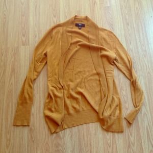 Mustard cardigan