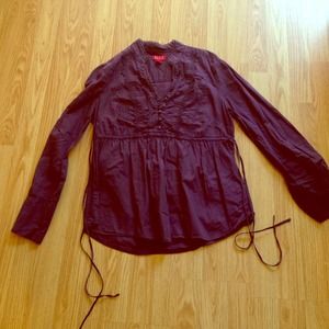 Pretty eggplant shirt