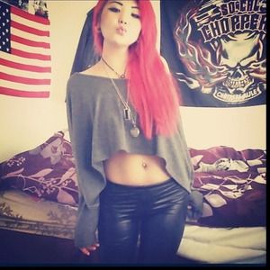 Oversized shoulder off crop top