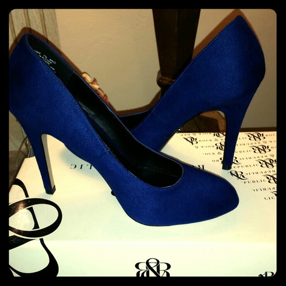 R&R Cobalt Blue Heels
