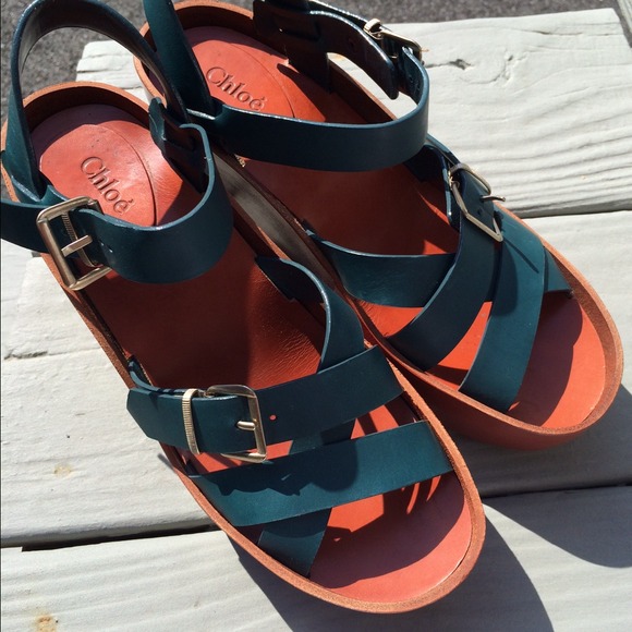 Chloe platform sandals