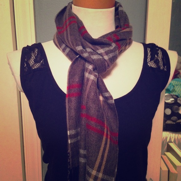 Cashmere Feel Open End Scarf