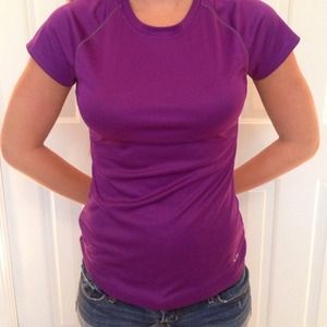 Purple Workout Shirt
