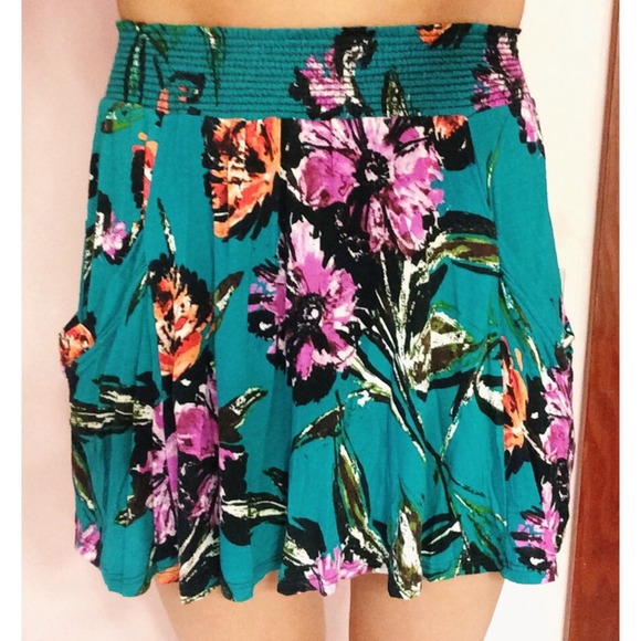 Lush Floral Skirt