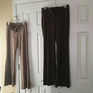 2 Dress Pants with Shirts Bundle