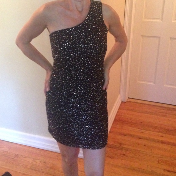 french connection beaded/embellished dress