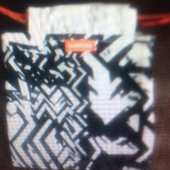 Jewelry pouch two black and white / multi color