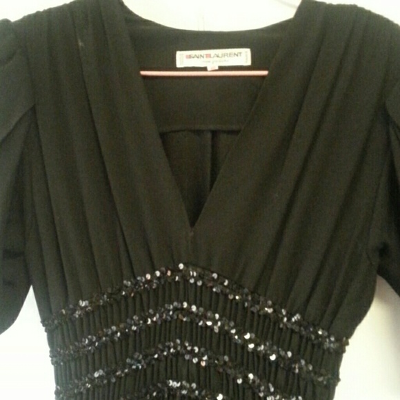 Vintage YSL Rive Gauche sequins