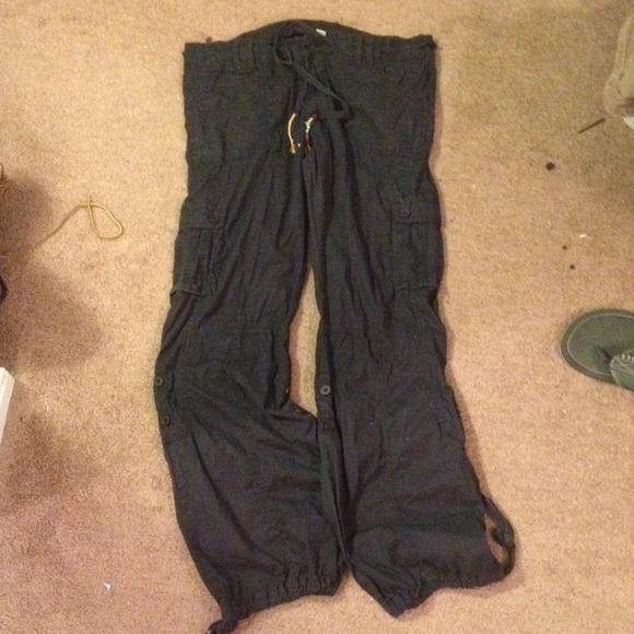 Navy blue cargo pants