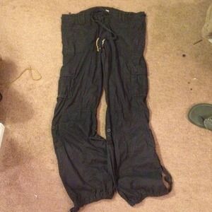Navy blue cargo pants